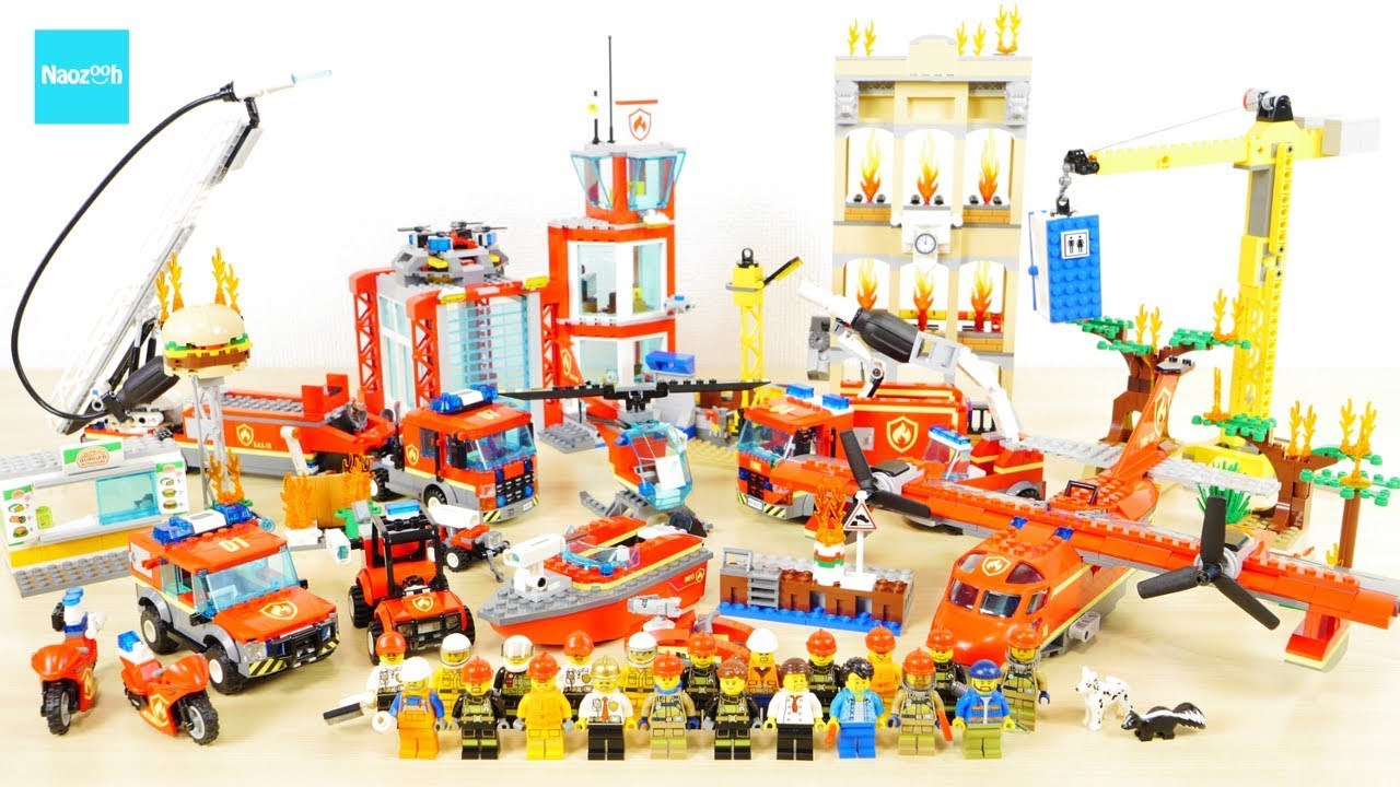 レゴ シティ 消防セット 2019  全6セット紹介  ／LEGO CITY 2019 All Fire sets