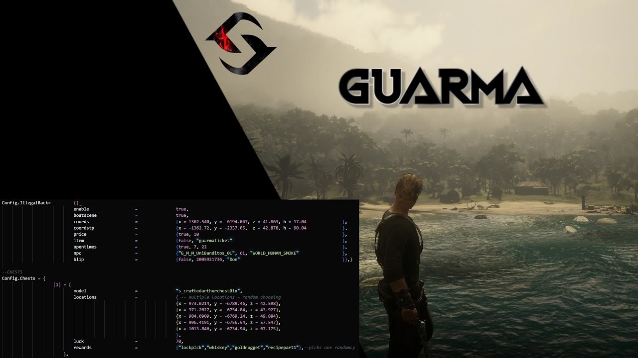 556_guarma - redm script illustration
