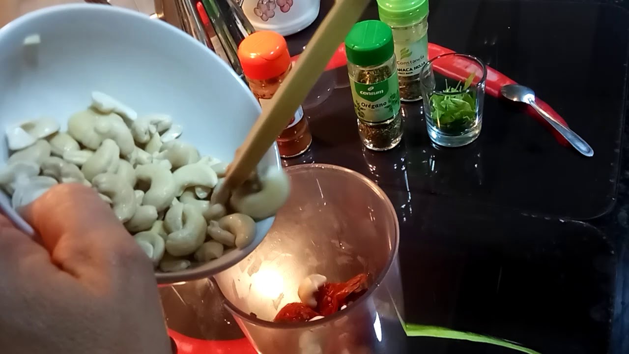 SOBRASADA VEGANA DE TOMATES SECOS Y ANACARDOS. 🍅🍅