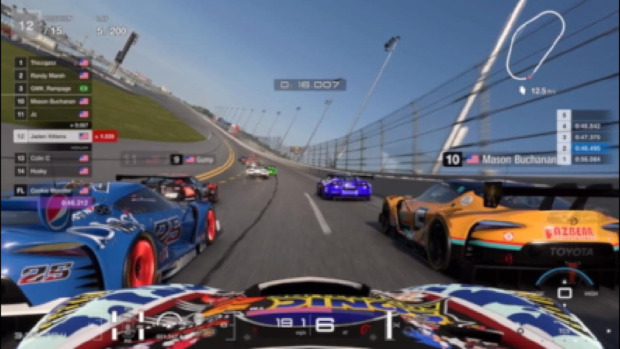 DAYTONA 500 deathbomb highlights (wrecked)