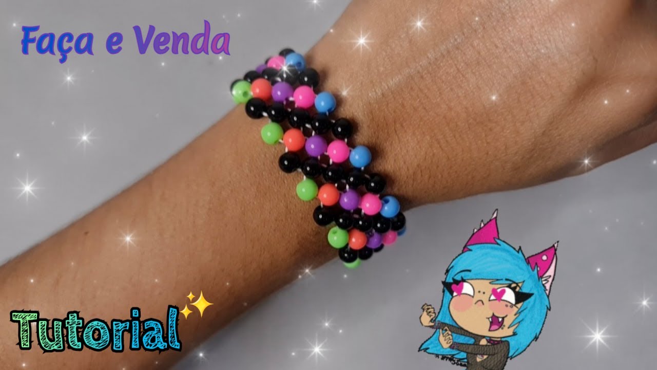 🌈Pulseiras de Miçangas✨️Como Fazer Pulseira Cruzada 💕Kandi Bracelet Ideas🦋Kit de Pulseiras🥹Diy Fácil