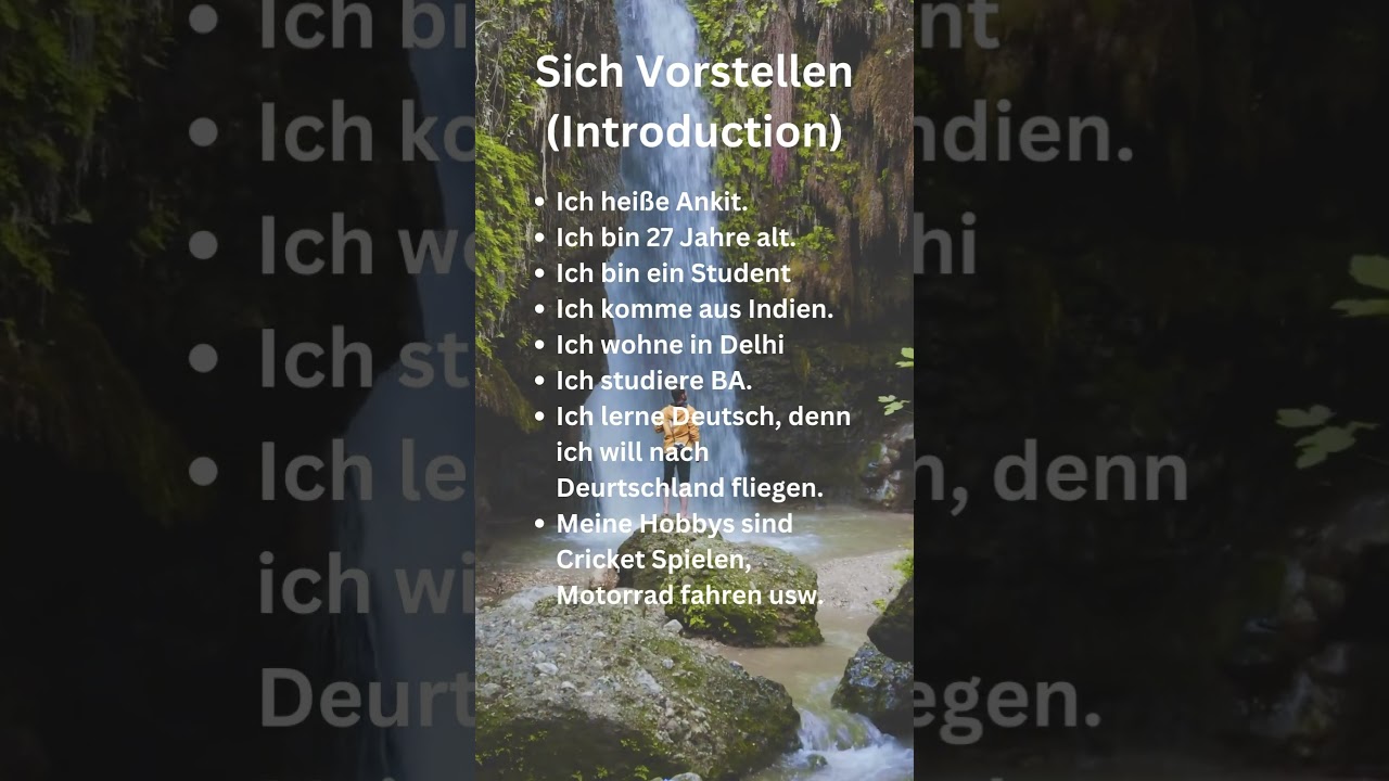 Check out the channel for the full video. #fact #vocabulary #education #learngermaninhindi