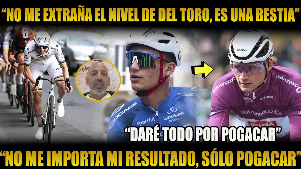 ¡GREAGRIO PERSONAL DE LUJO! DEL TORO ANUNCIA QUE LO DARÁ TODO POR POGACAR ANTE VAN DER POEL SAN REMO
