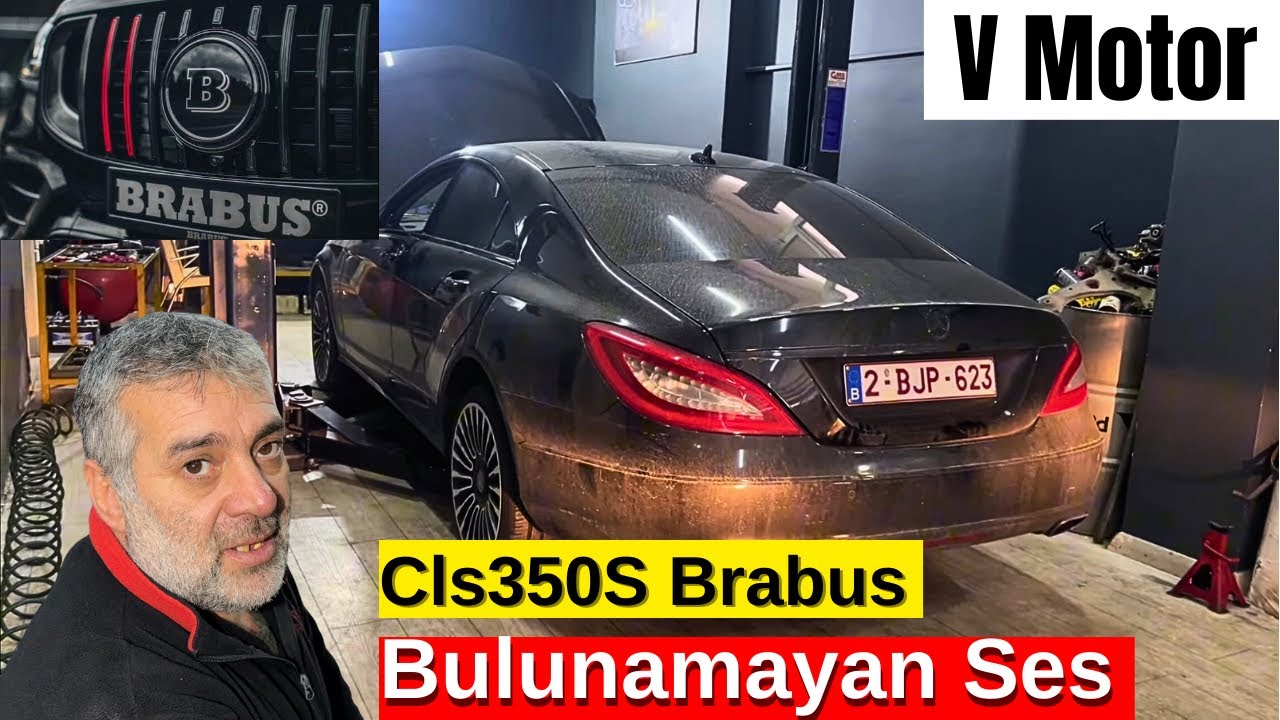 Mercedes Cls350S V6 Çıldırtan Arıza İçin Belçika’dan Geldi || 1 Video 5 Araç Tamiri