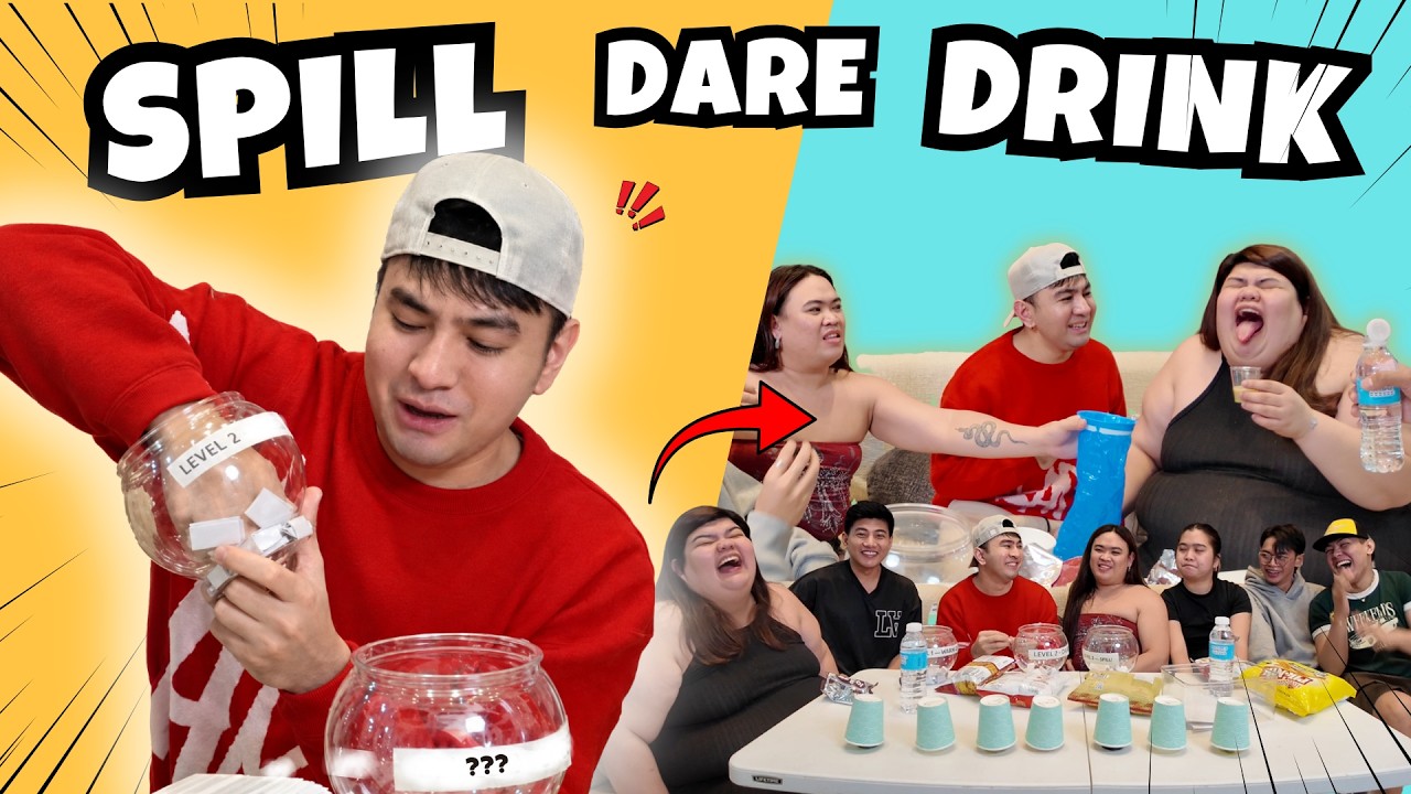 Spill, Dare or Drink | 5th vlog Ko
