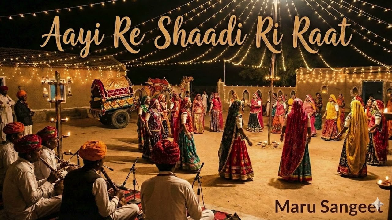 Aayi Re Shaadi Ri Raat | Rajastani Wedding Song 2026 | Maru Sangeet #rajasthanisong #rajasthanifolk