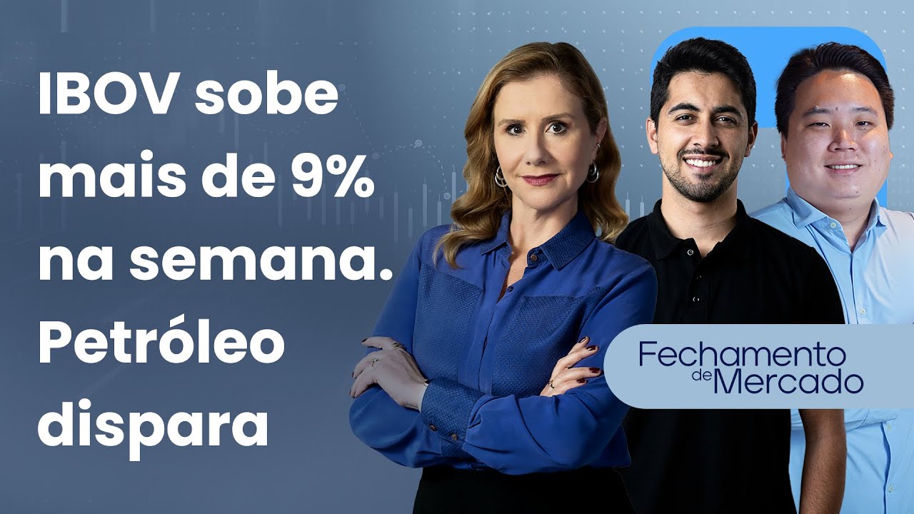 🔴 23/01/26 IBOV sobe mais de 9% na semana | Petróleo dispara | Fechamento de Mercado