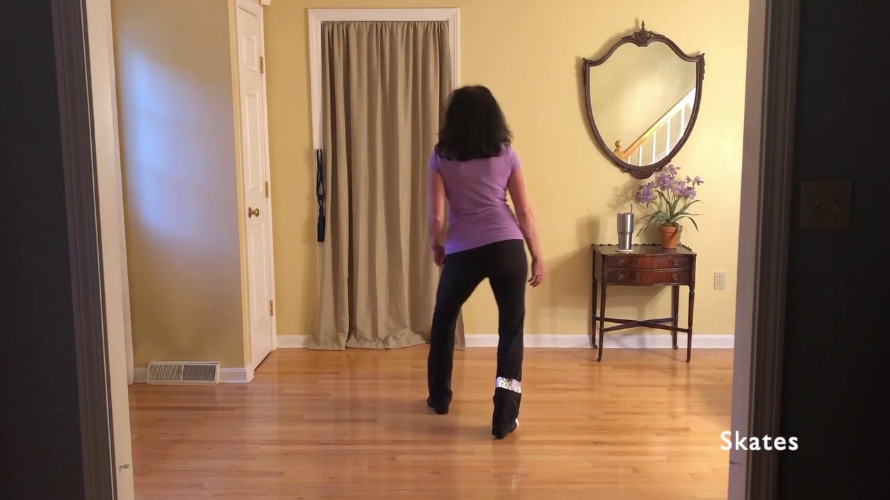 Skates - How To Do Skates - Line Dance