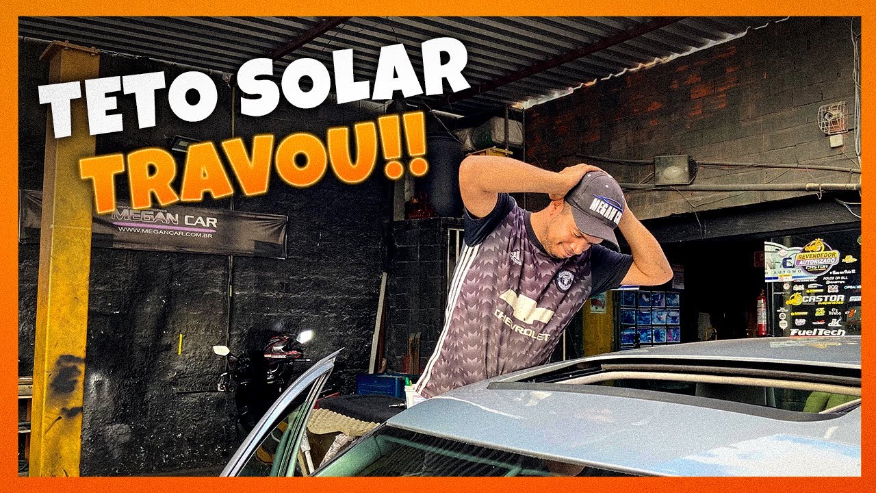 COMO DESMONTAR O TETO SOLAR DO GOLF PARA REPARO CONFIRA