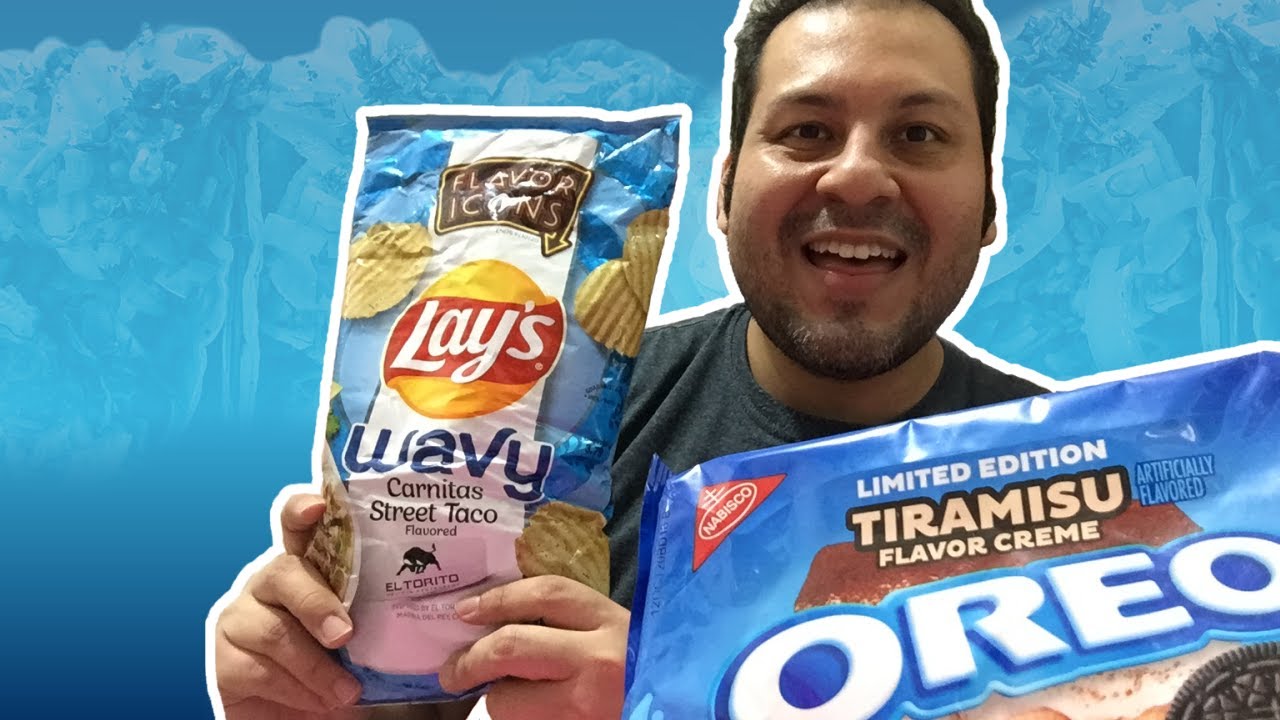 probamos las Lay's Wavy Carnitas Street Taco y los Oreo Tiramisu 🌮 (review)
