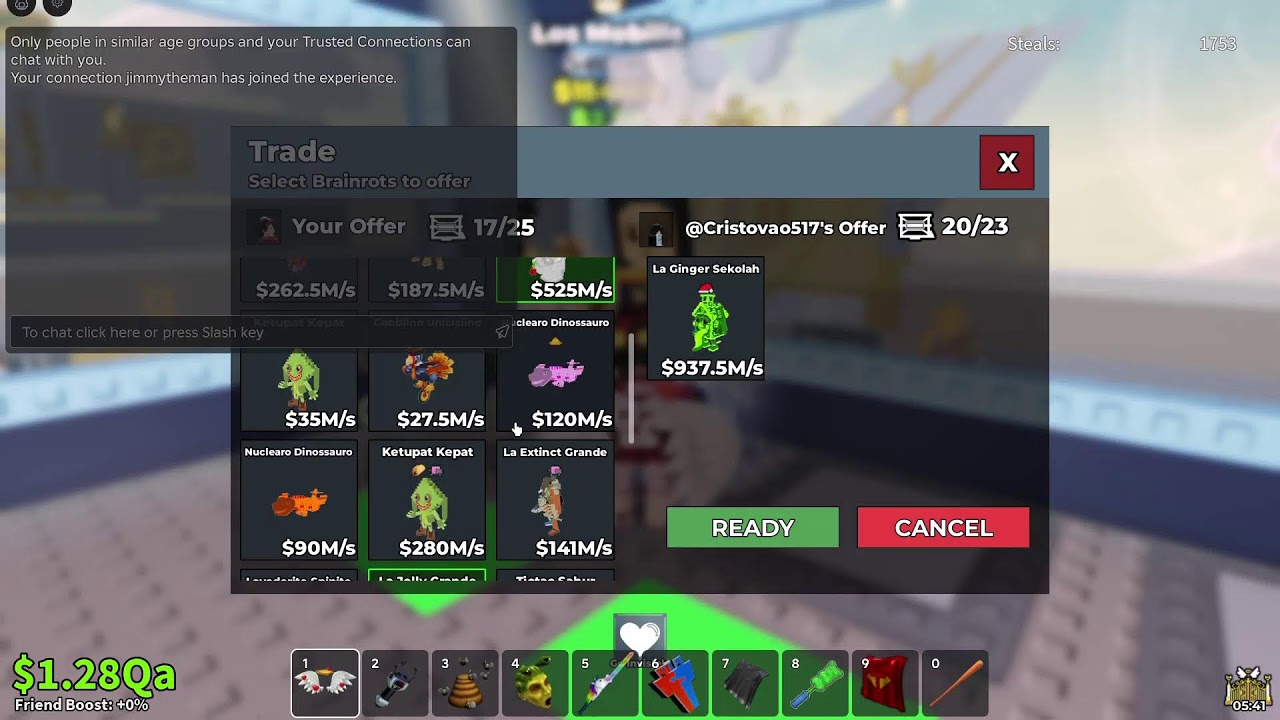 TRADING AND PVPING