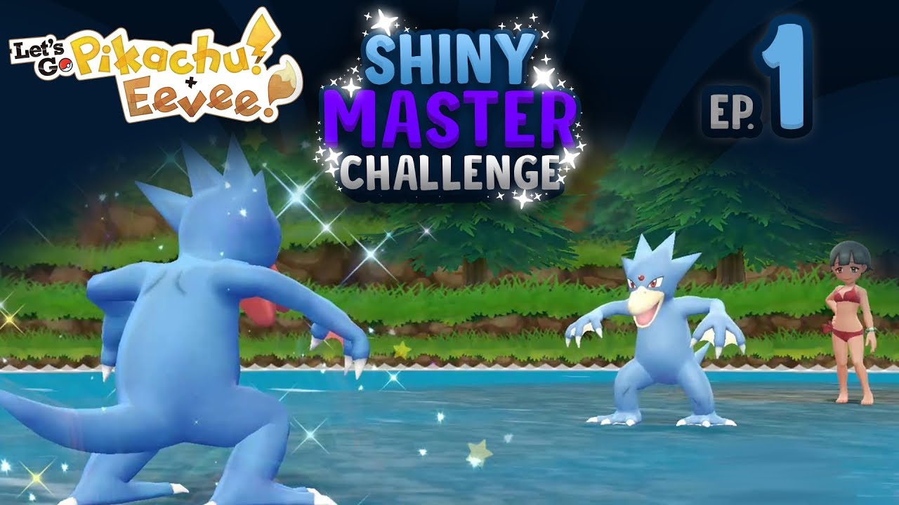 ✨GOLDUCK MASTER TRAINER✨ SHINY MASTER CHALLENGE #1 - Pokémon LGPE