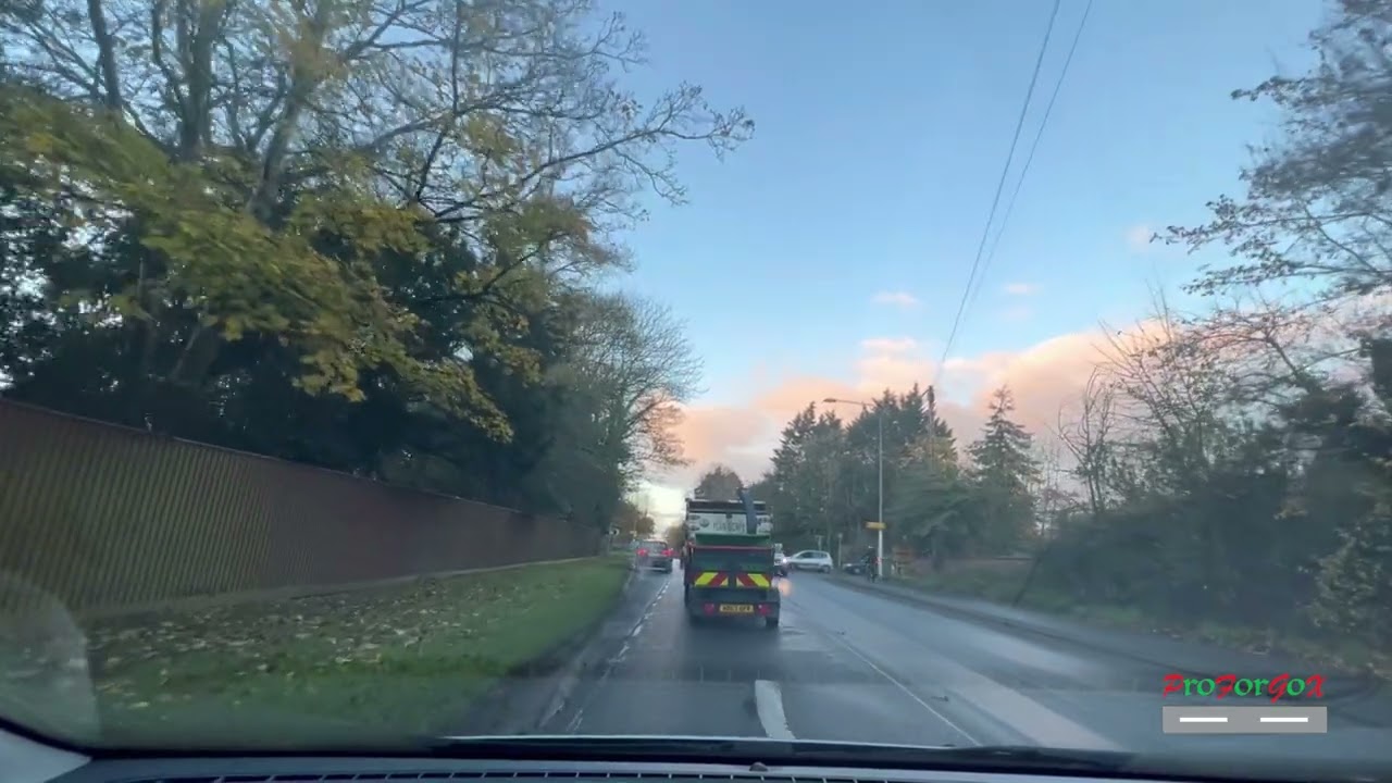 Thickthorn - Hethersett in early morning, autumn November 2022