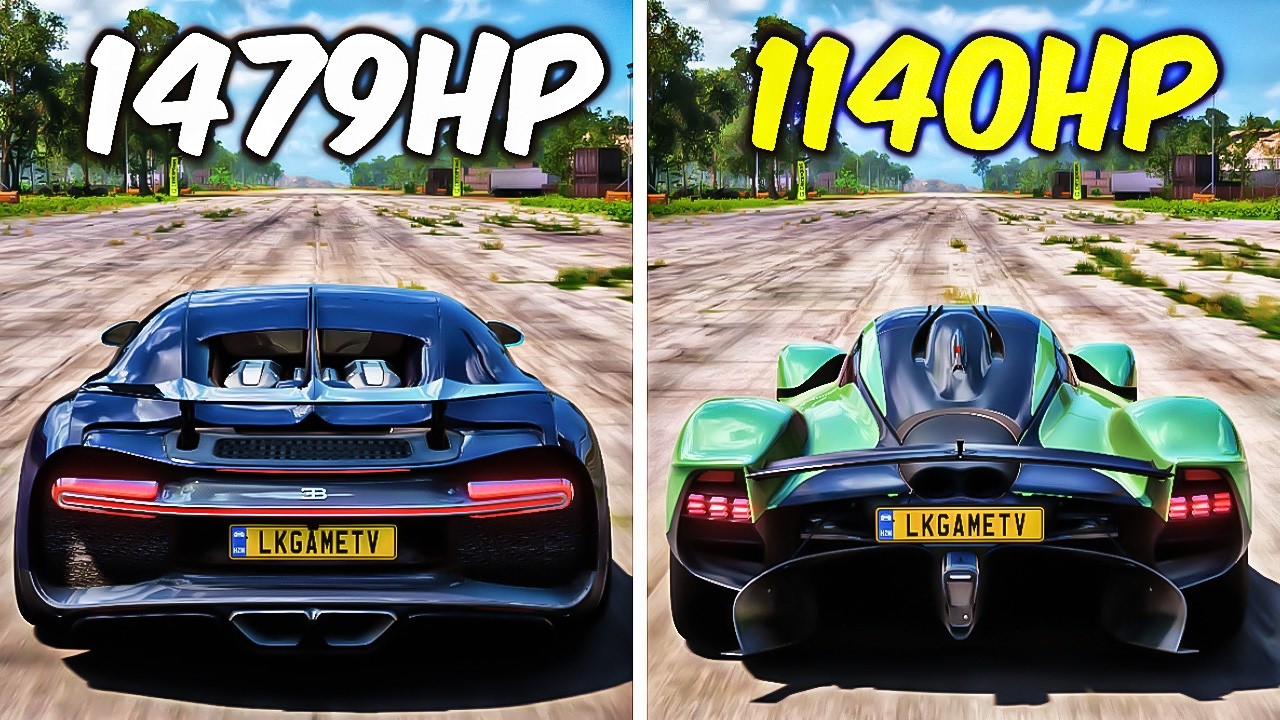 1479Hp Monster Vs 1140Hp Track Beast | Chiron vs Valkyrie Showdown!