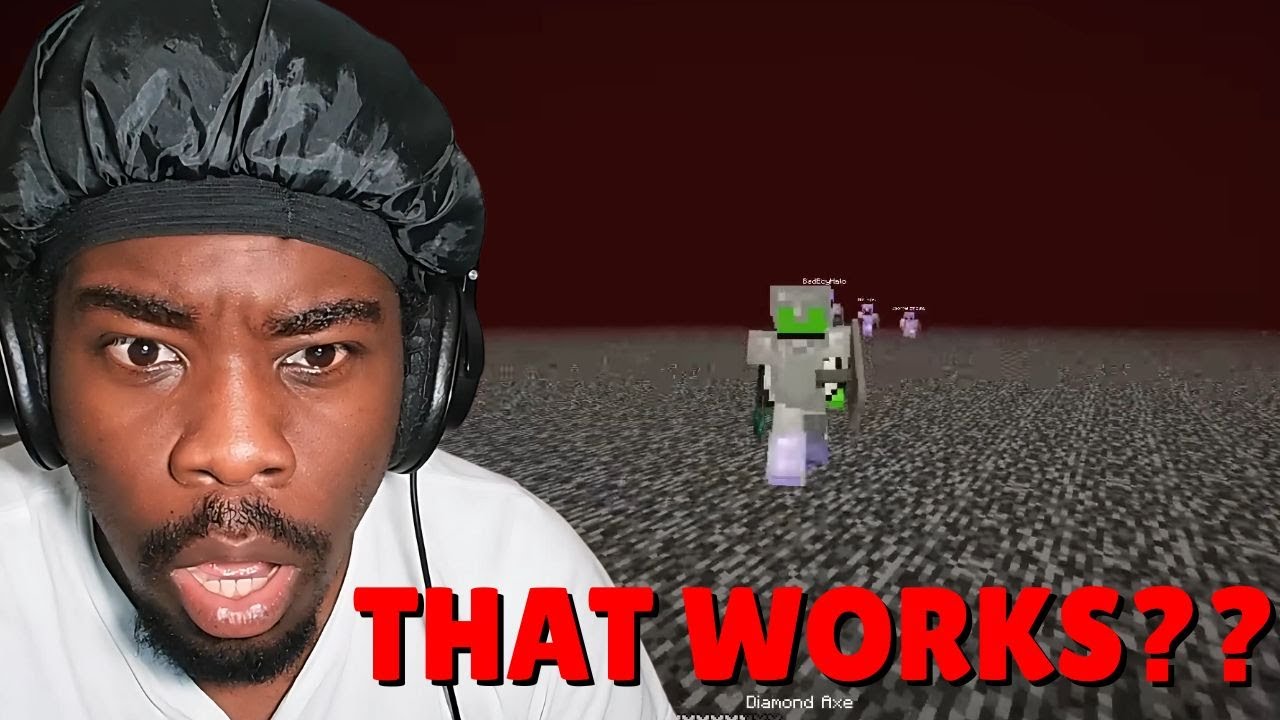 Minecraft Speedrunner VS 4 Hunters REMATCH was MADNESS!