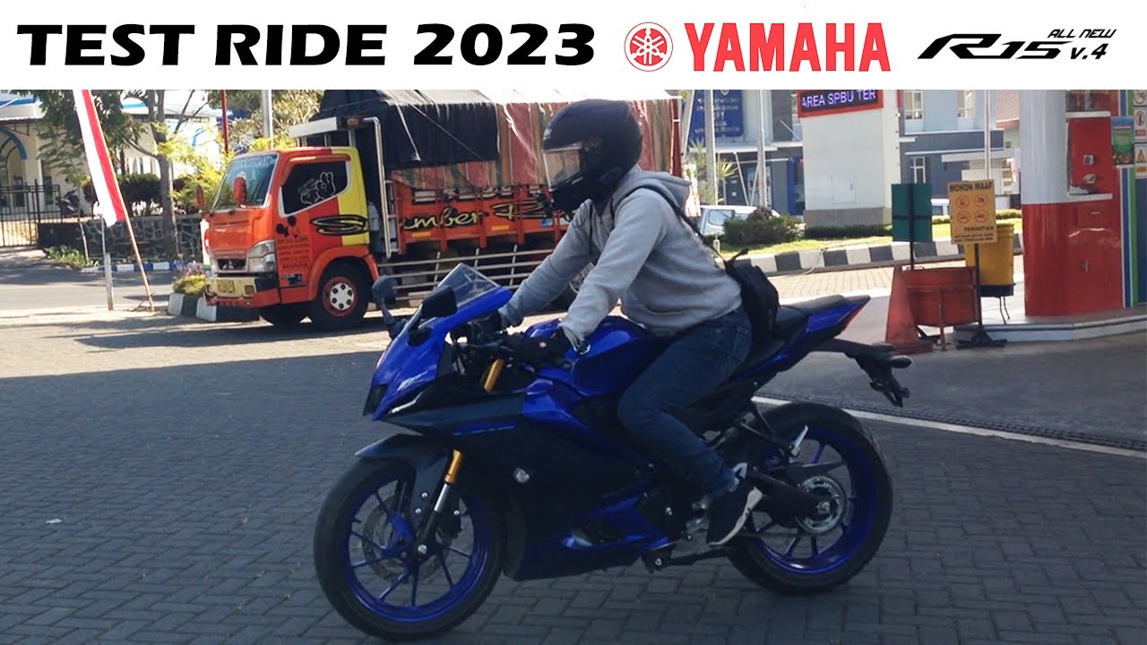ЭТО ТАК ЖЕ, ЧТО R15M??? | Тестовая поездка Yamaha R15 v4 2023 г.