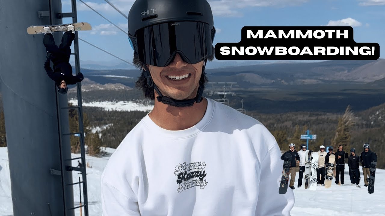MAMMOTH MOUNTAIN SPRING SNOWBOARDING! (MAMMOTH MOUNTAIN, CA)
