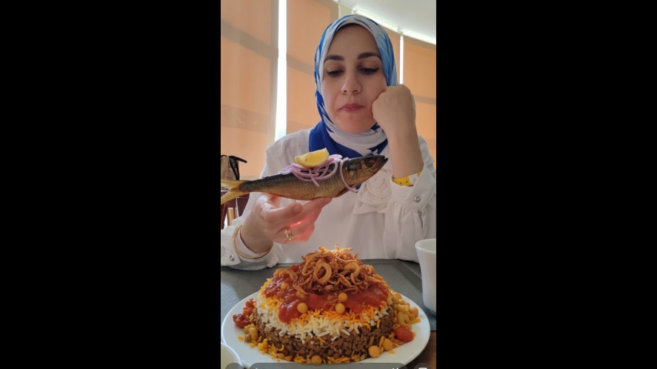 رحت فندق عاملى ( كشرى و رنجة ) ف الاوبن بوفيه 😱‼️