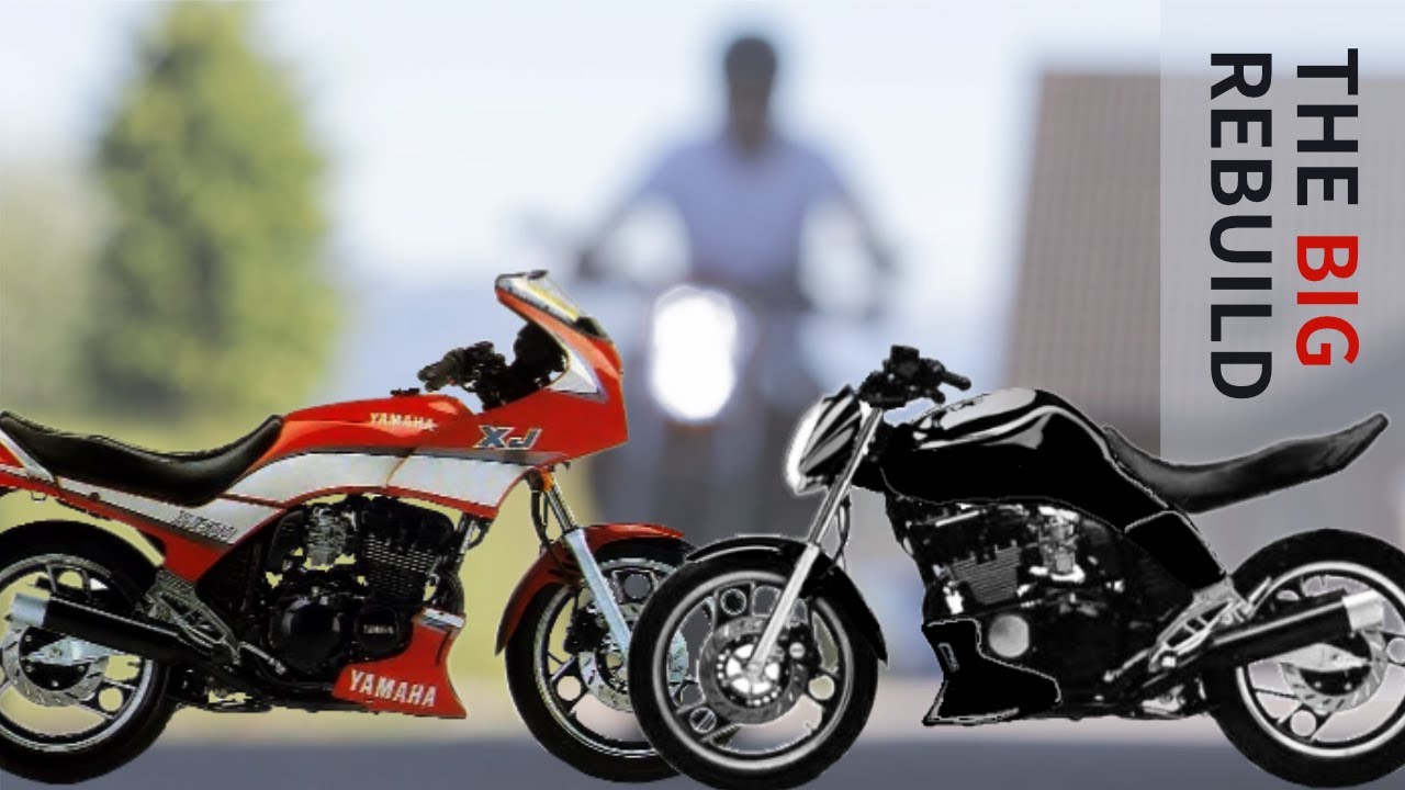 Yamaha XJ600 / FJ600 Custom Streetfighter Build