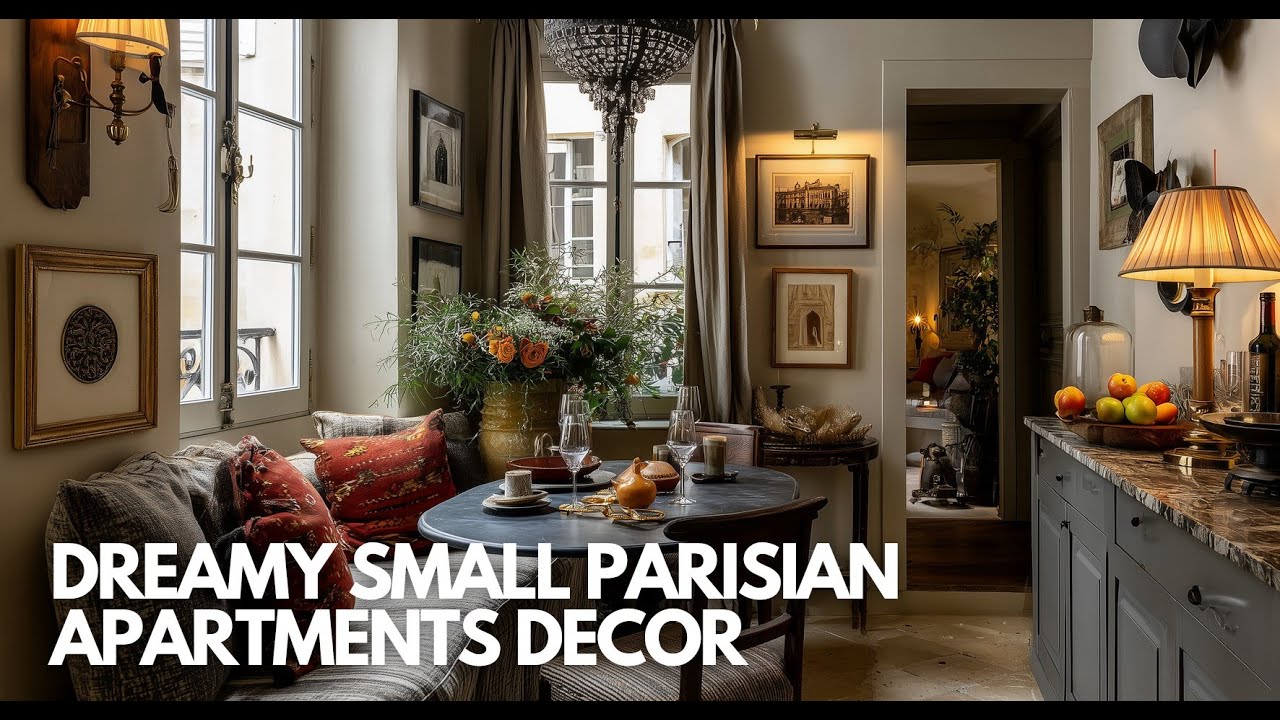 Dreamy Small Parisian Apartments With Irresistible French Aesthetics