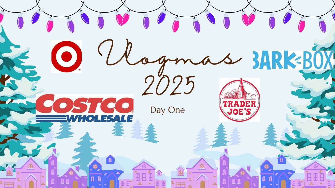 Vlogmas 2025: Day One (Errand Day & Bark Box)