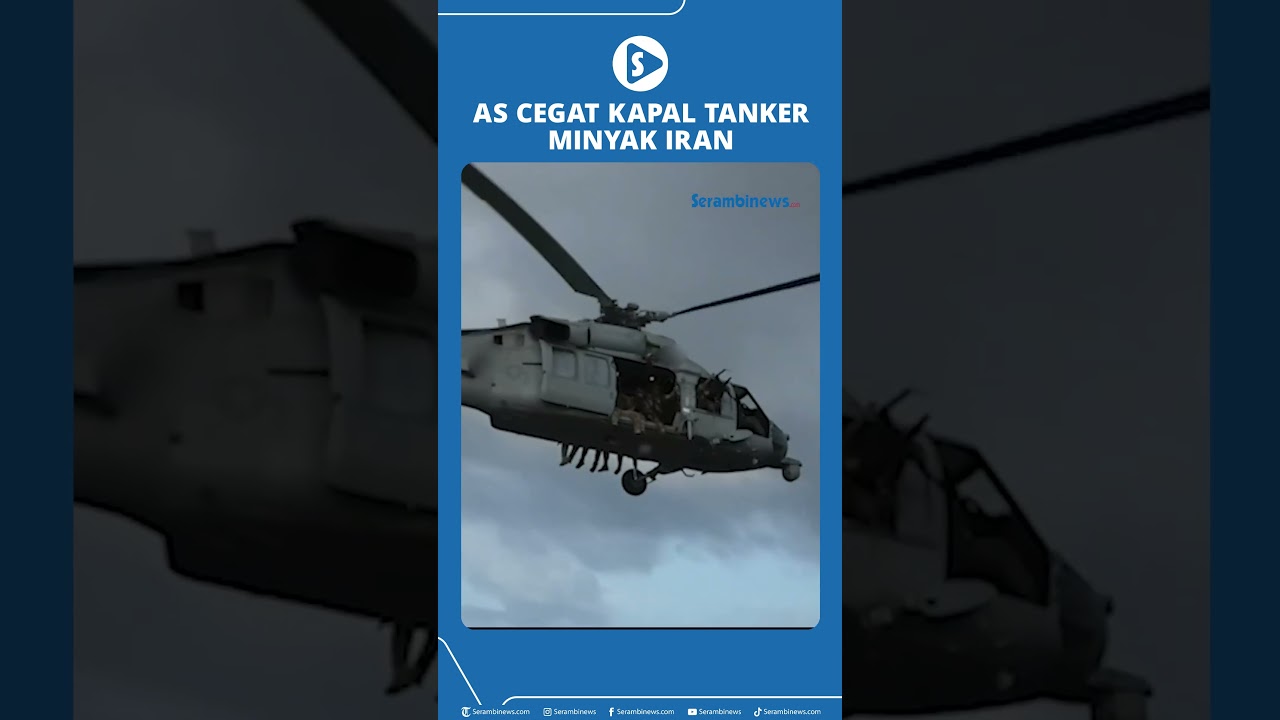 Bernilai Jutaan Barel, AS Cegat Kapal Tanker Minyak Iran di Samudera Hindia
