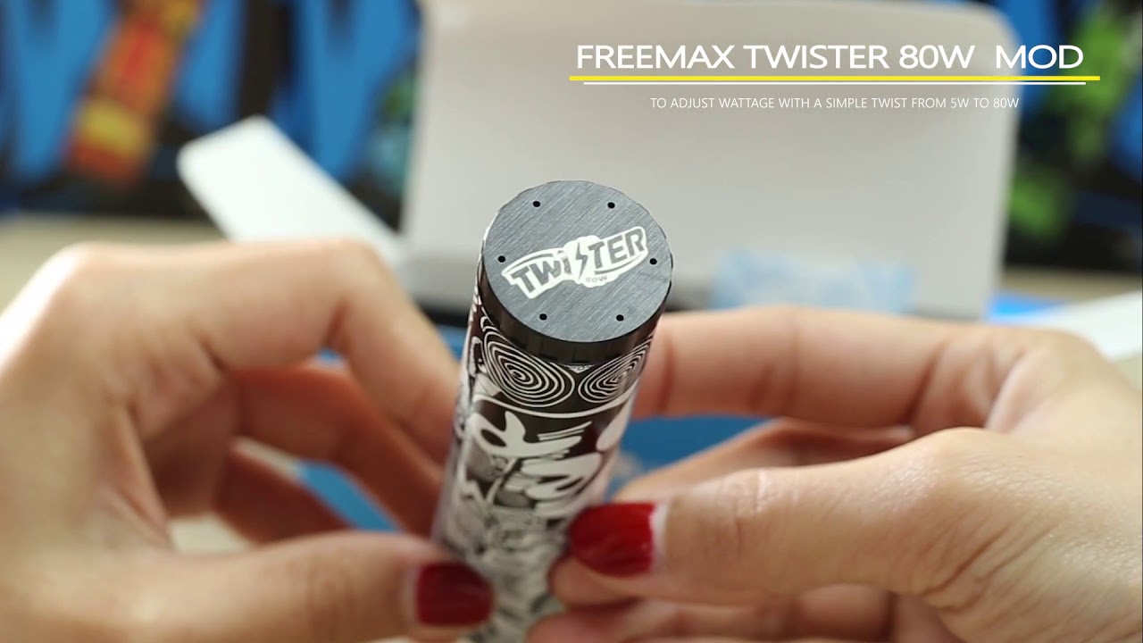 From Freemax The Twister 80w Starter Kit