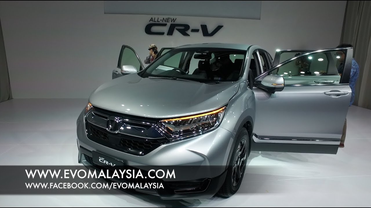 2018 New Honda CR-V 1.5 Turbo Interior Exterior Detailed Walk Around | EvoMalaysia.com