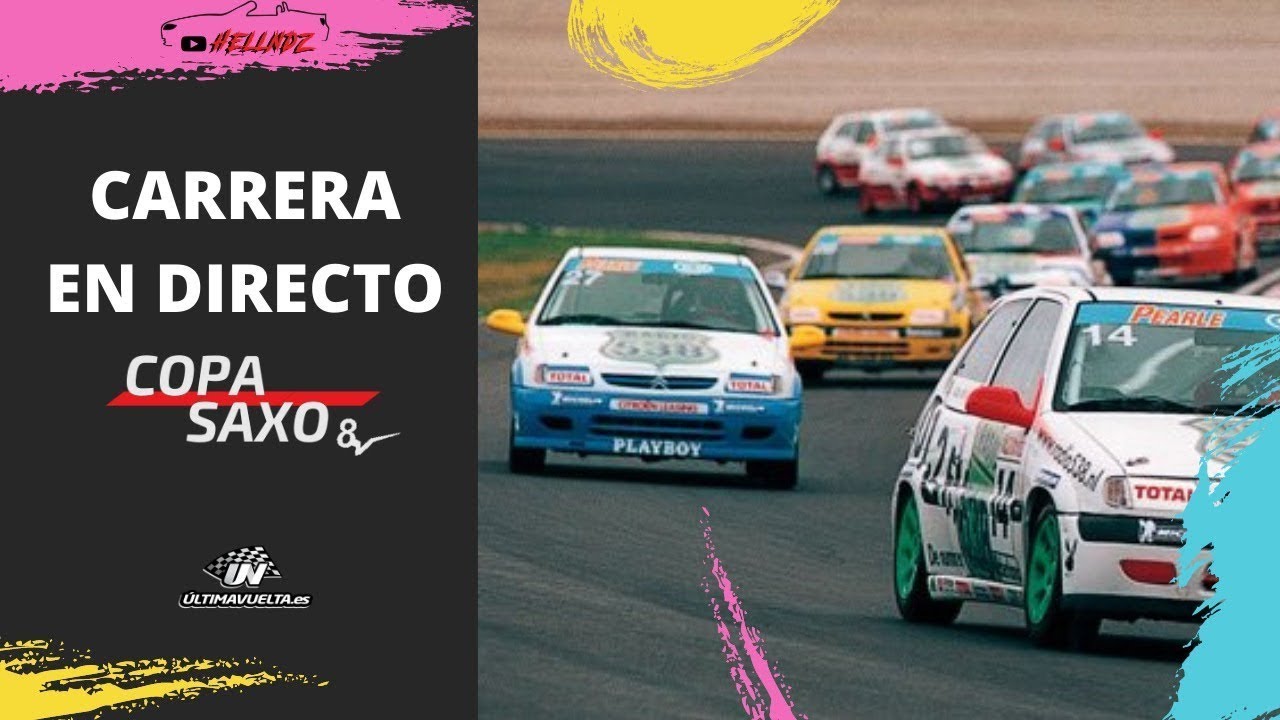 CARRERA EN DIRECTO ENDURANCE UV COPA SAXO en el Circuito del Jarama.