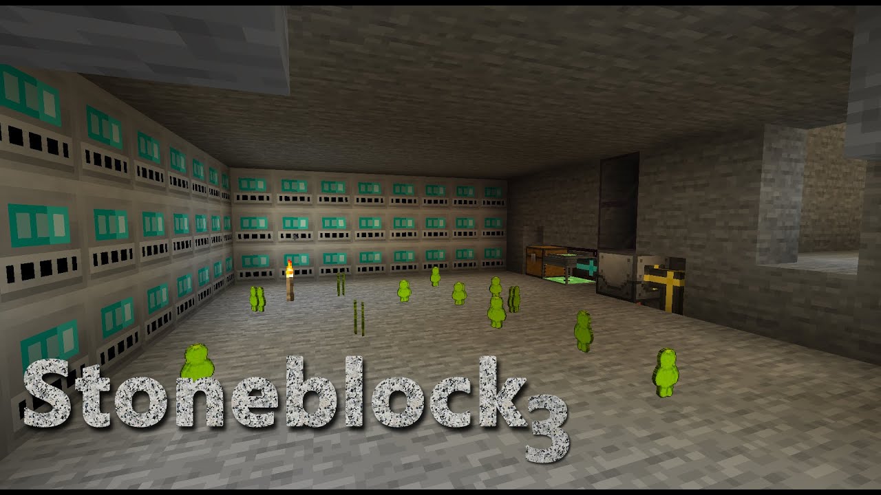 Stoneblock 3 | Mob Farm and Jelly Babies?? | Episode 8