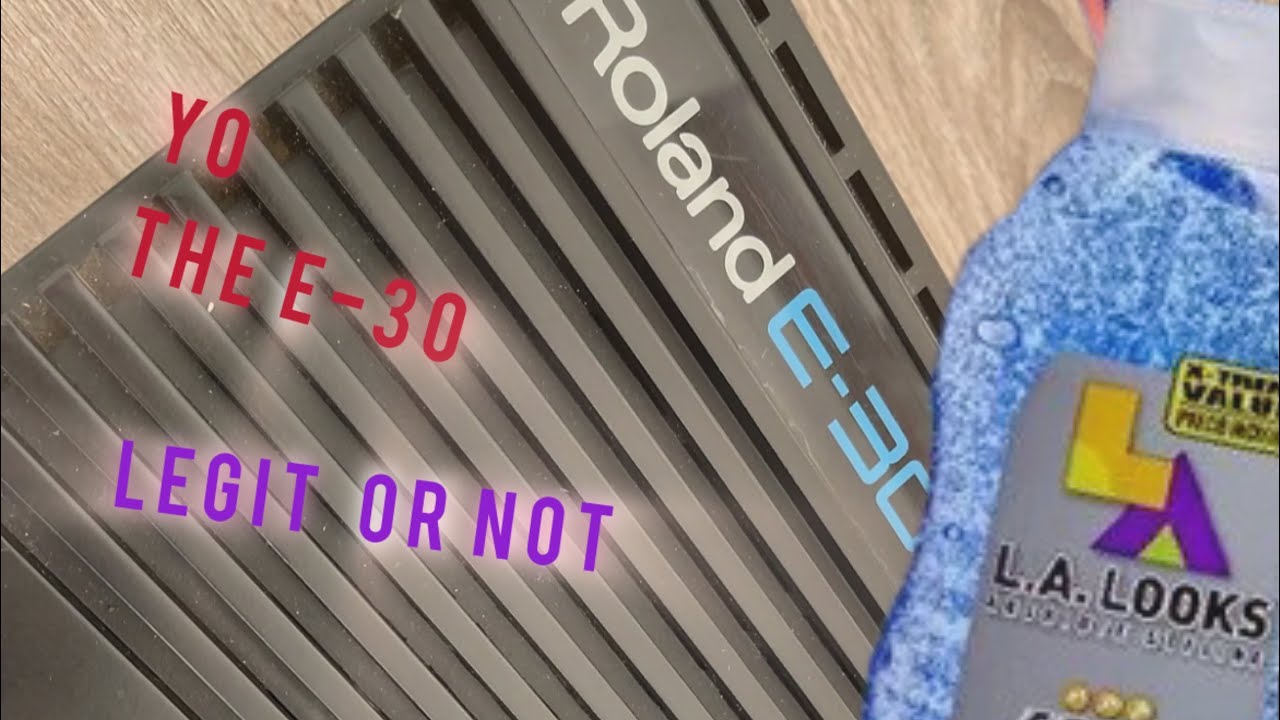 Самый дешёвый способ получить патчи Roland D-50. E-30 — это чудо LA-синтеза, созданное для домашн...