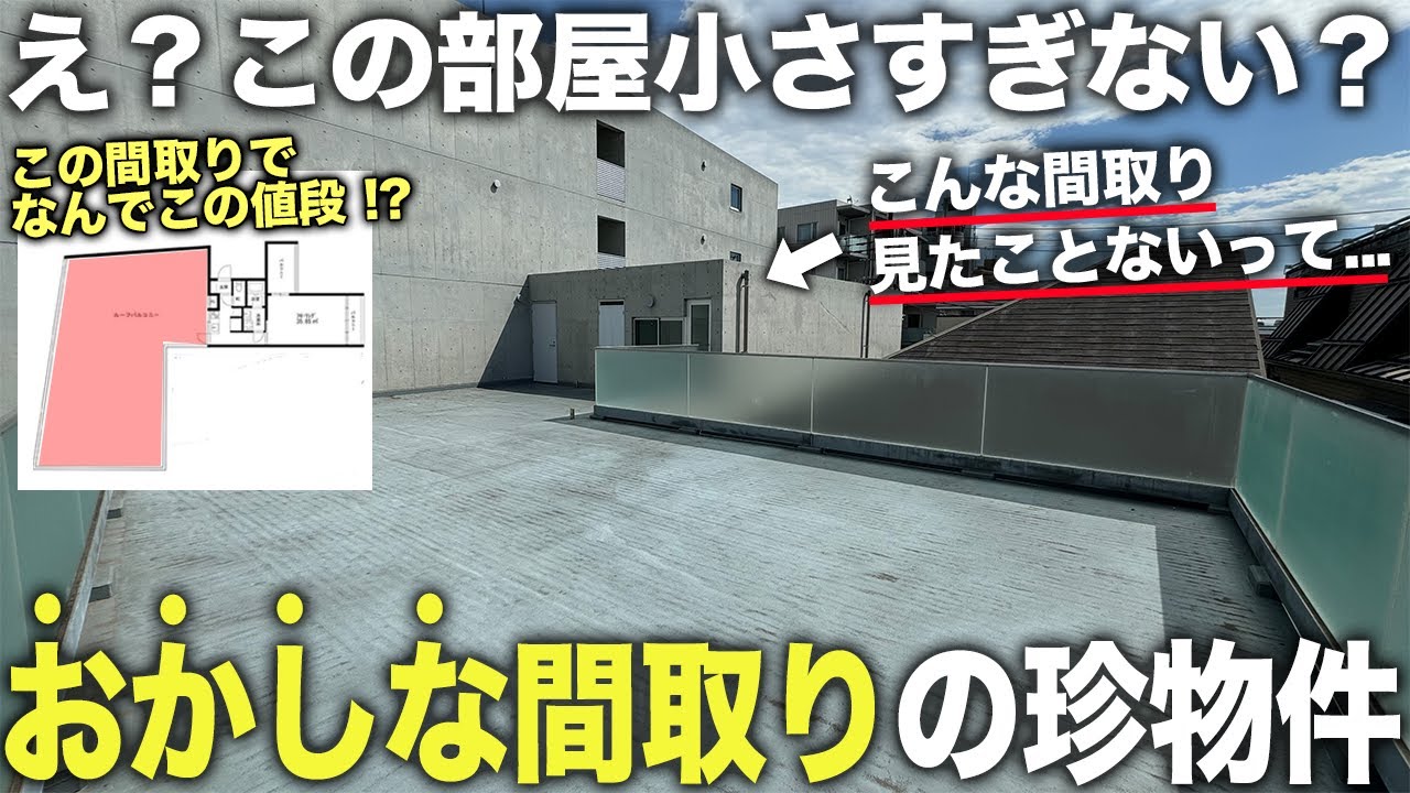 【激レア物件】この家絶対住みたい...規格外のバルコニー物件の暮らしがヤバすぎた件