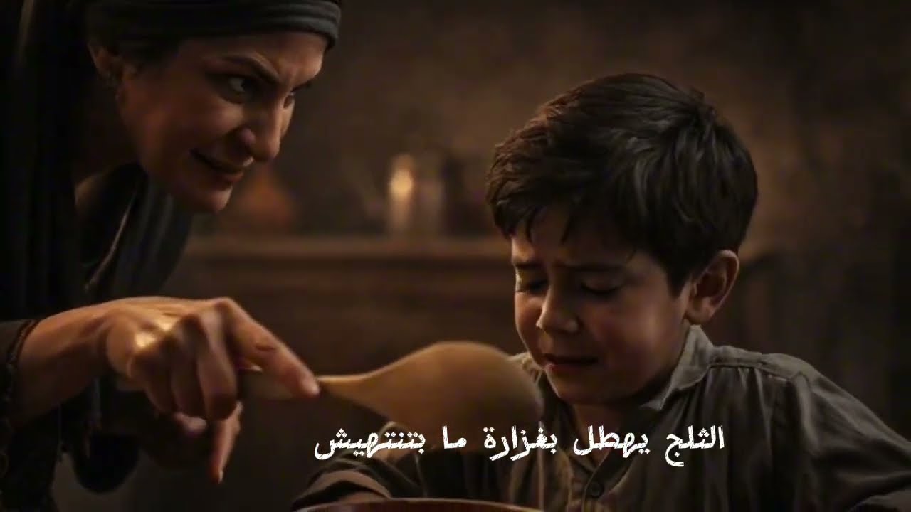 يتيم طردته زوجة أبيه في ليلة ثلجية… والنهاية ستدهشك!