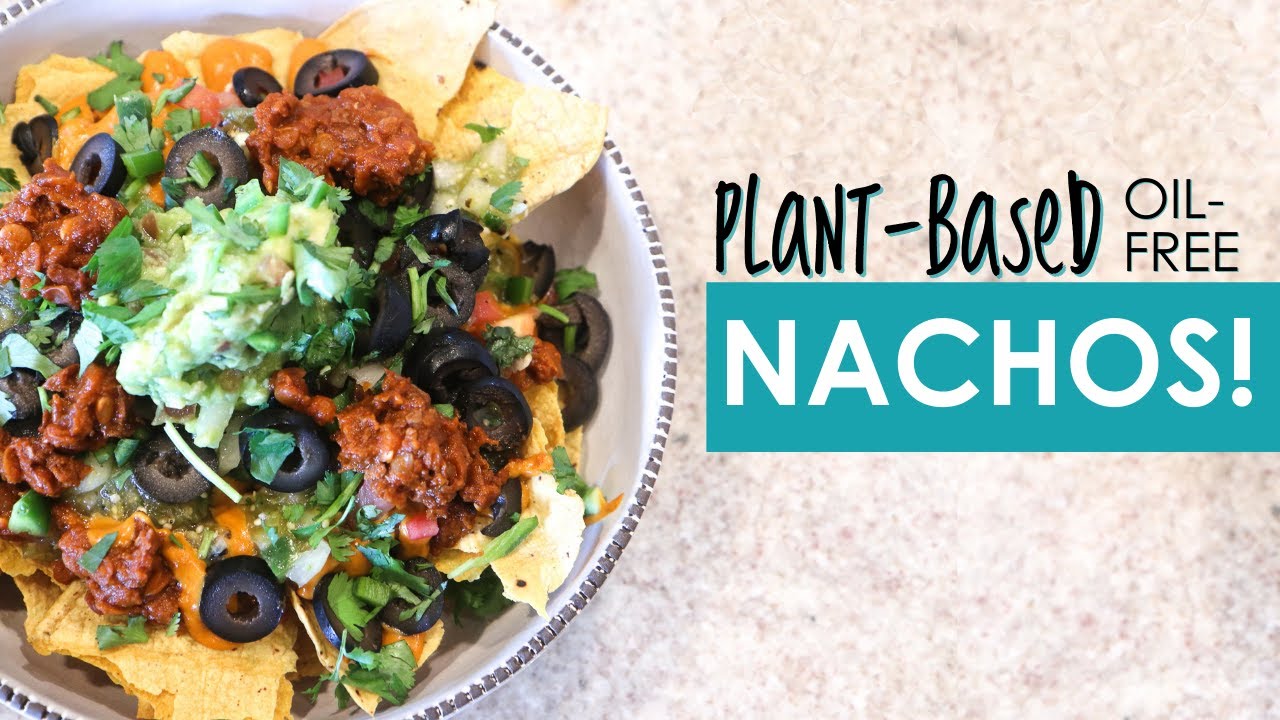 Easy Vegan Nachos | Healthy Oil Free