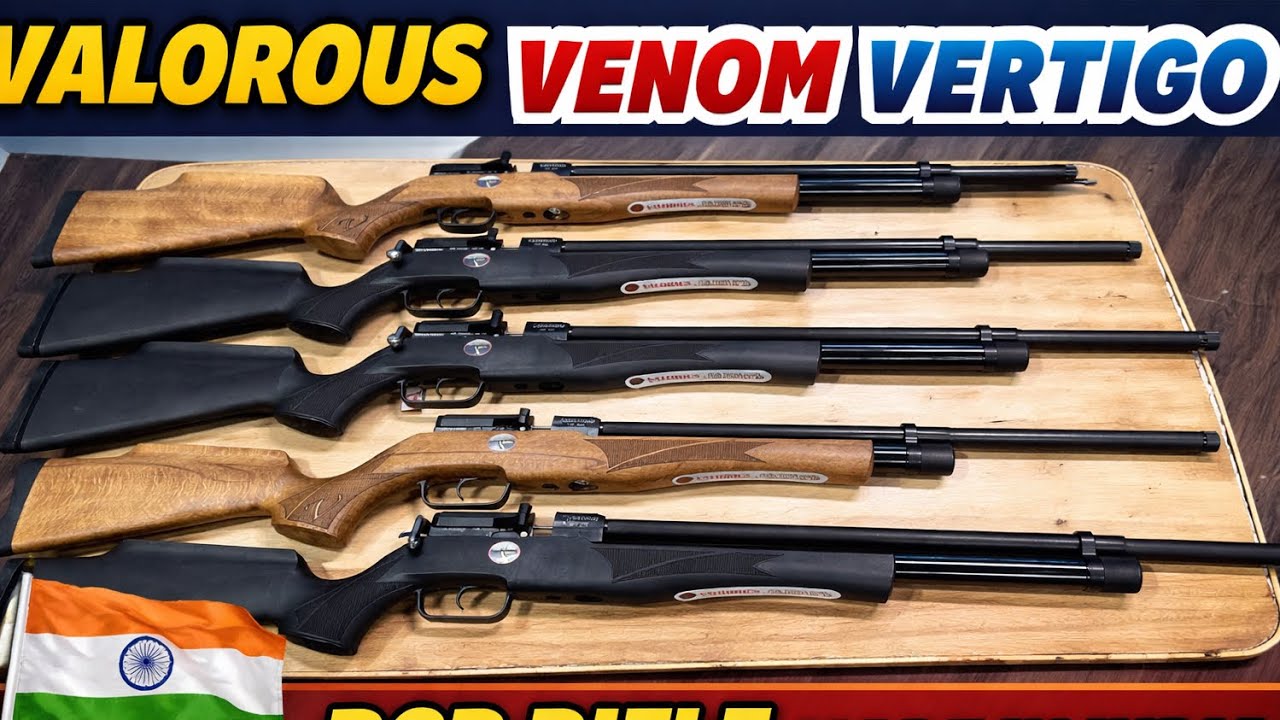 Valorous Sports Vertigo .177 Caliber PCP Air Rifle &ndash; Made in India 🇮🇳 | Full Review, Specs.
