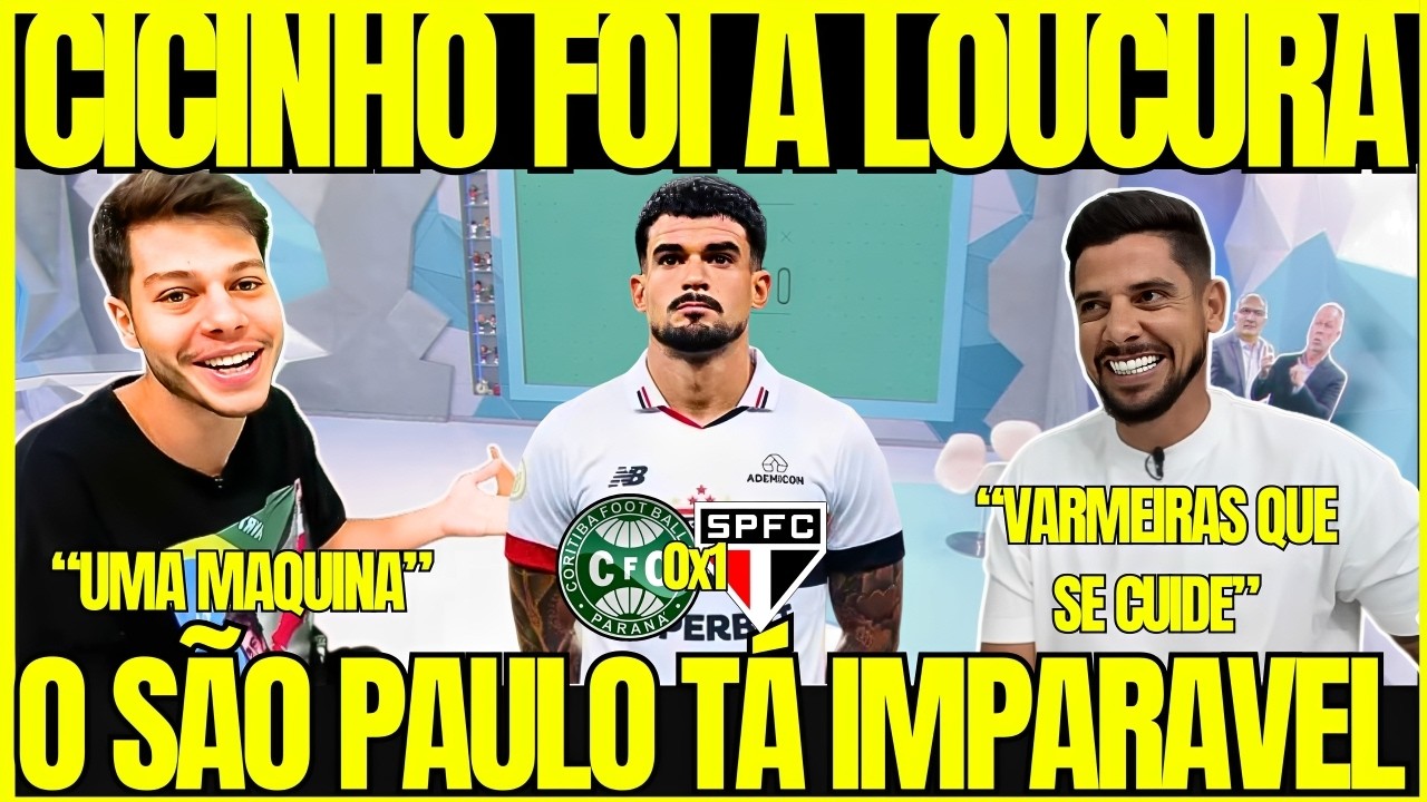 🚨OLHA O QUE O CICINHO FALOU DA VITÓRIA DO SPFC 1X0 CORITIBA ! ULTIMAS NOTÍCIAS DO SÃO PAULO FC