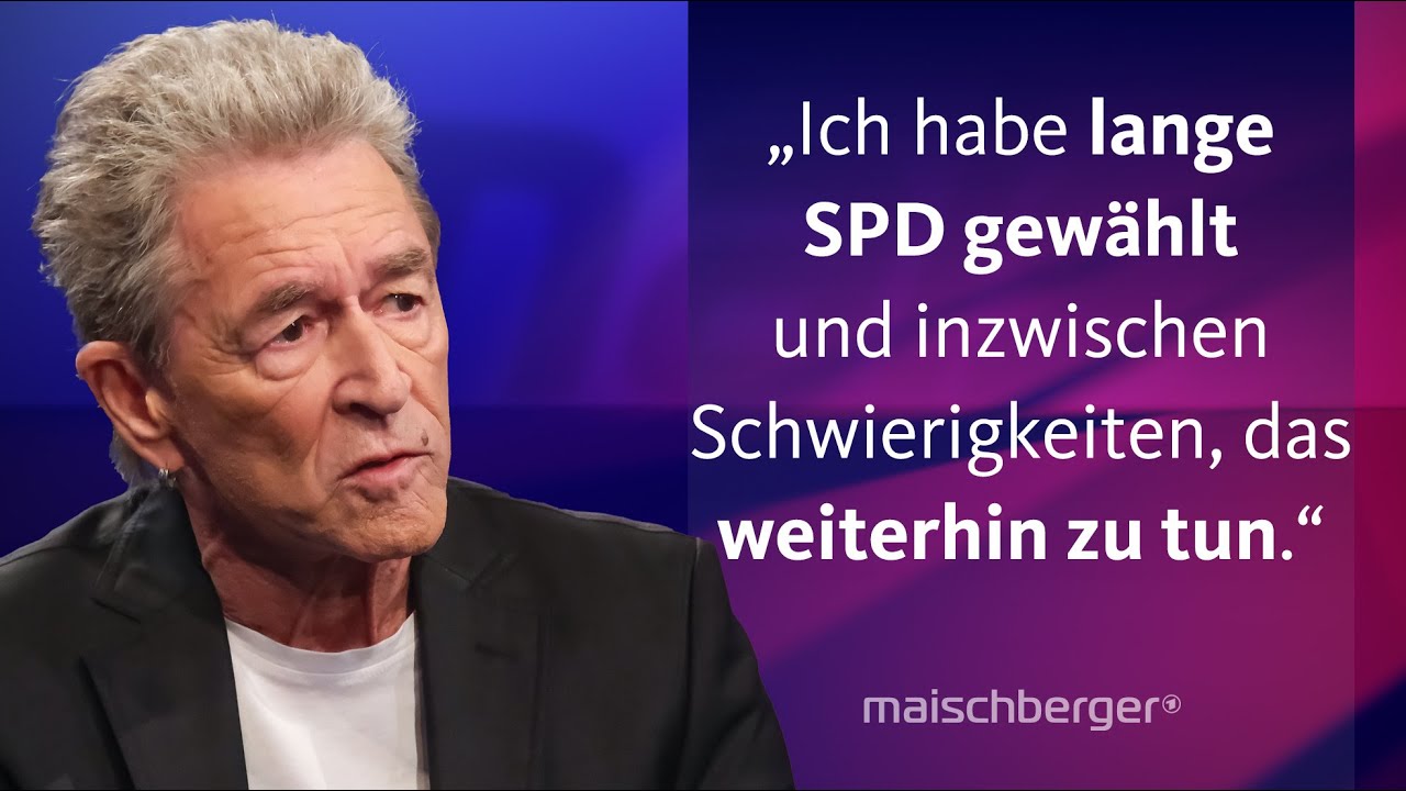 Musiker Peter Maffay über Optimismus in Krisenzeiten, Frieden und Klimaschutz | maischberger