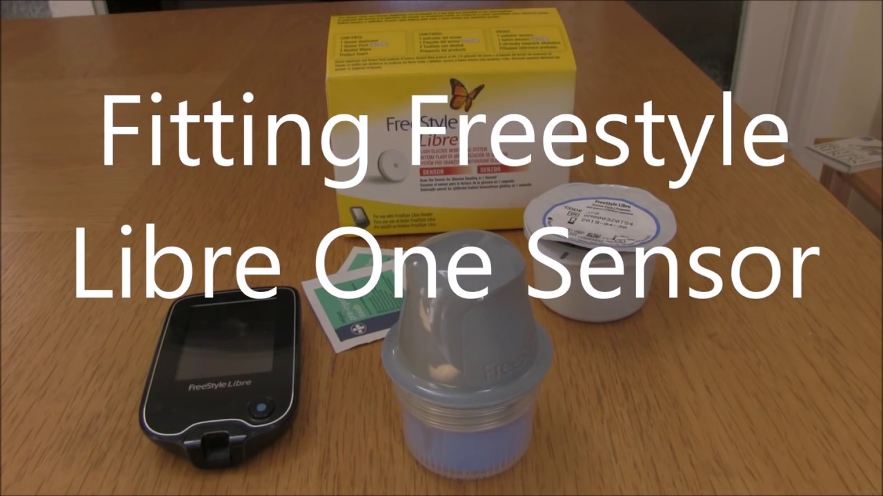 Fitting the Freestyle Libre One Sensor