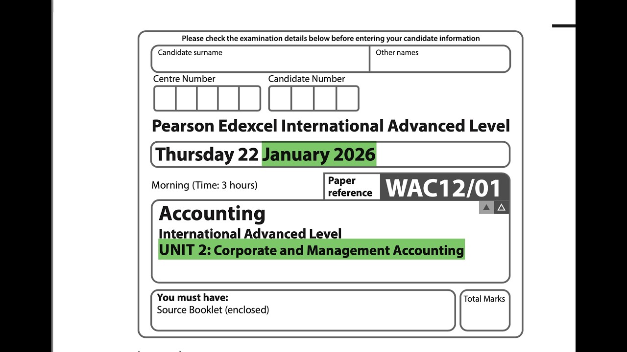 1 января 2026 г. IAL PEARSON EDEXCEL, модуль 2