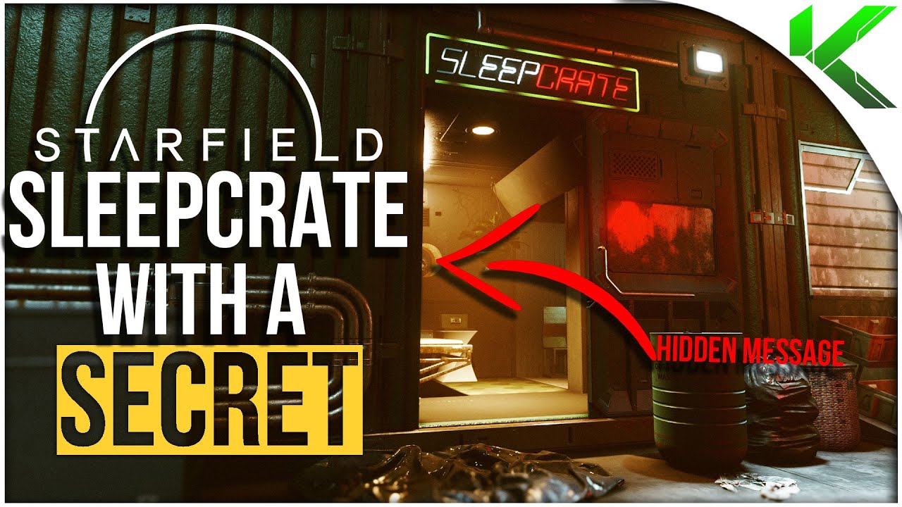 This Sleepcrate Apartment has a SECRET Easter Egg! | Starfield
