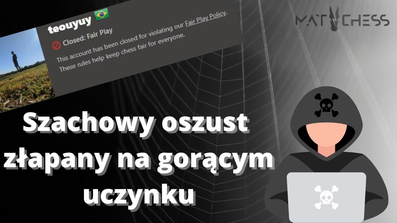 Przyłapałem szachowego oszusta na gorącym uczynku! #szachy #oszust #oszustwo #cheat  #chesscom