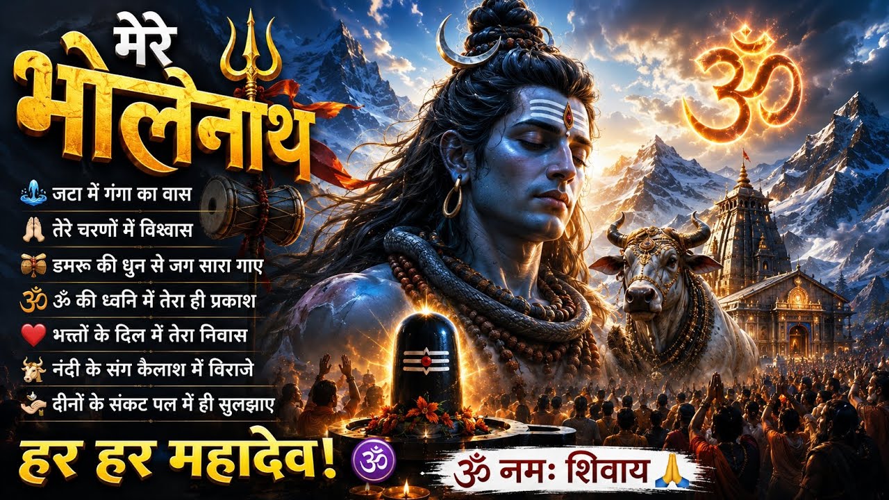 🔱 मेरे भोलेनाथ | Mere Bholenath | New Shiv Bhajan 2026 | Bholenath Bhakti Song | Har Har Mahadev