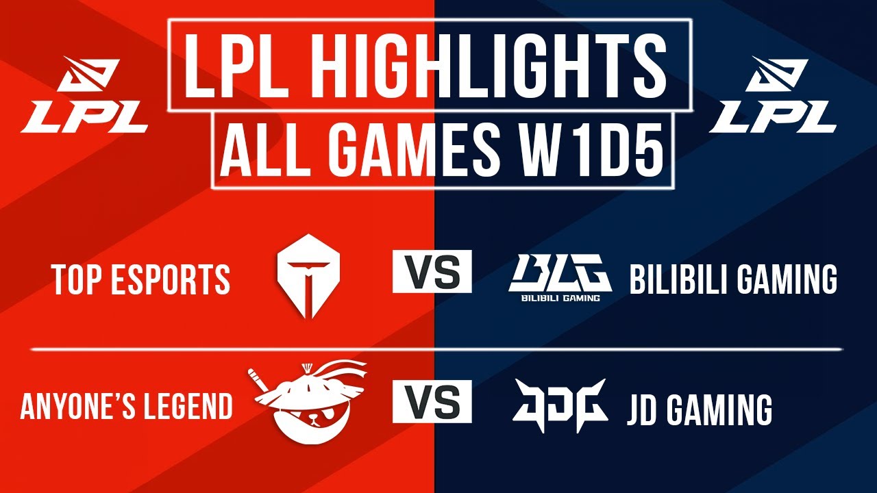LPL Highlights ALL GAMES Week 1 Day 5 | LPL 2026 Split 1