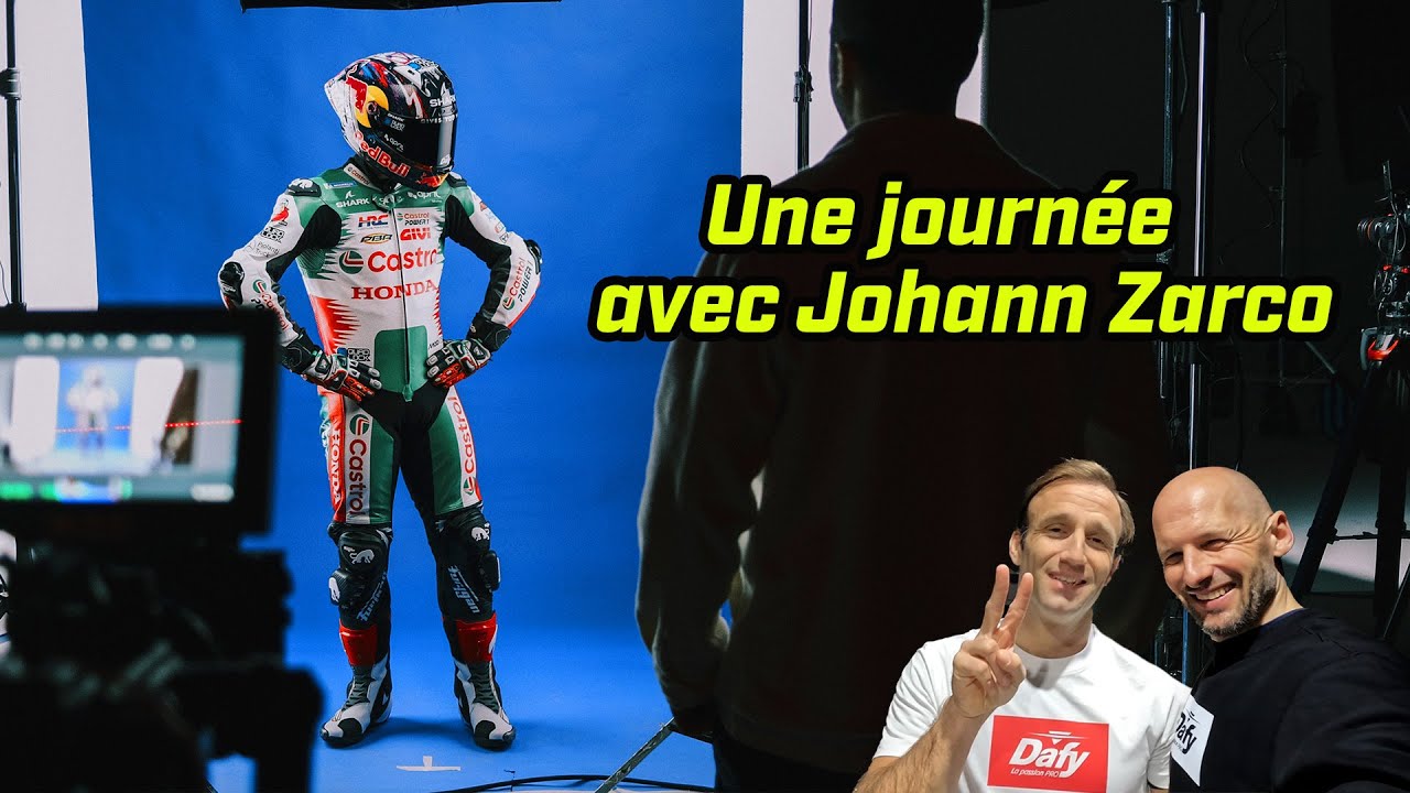 Une journée avec Johann Zarco