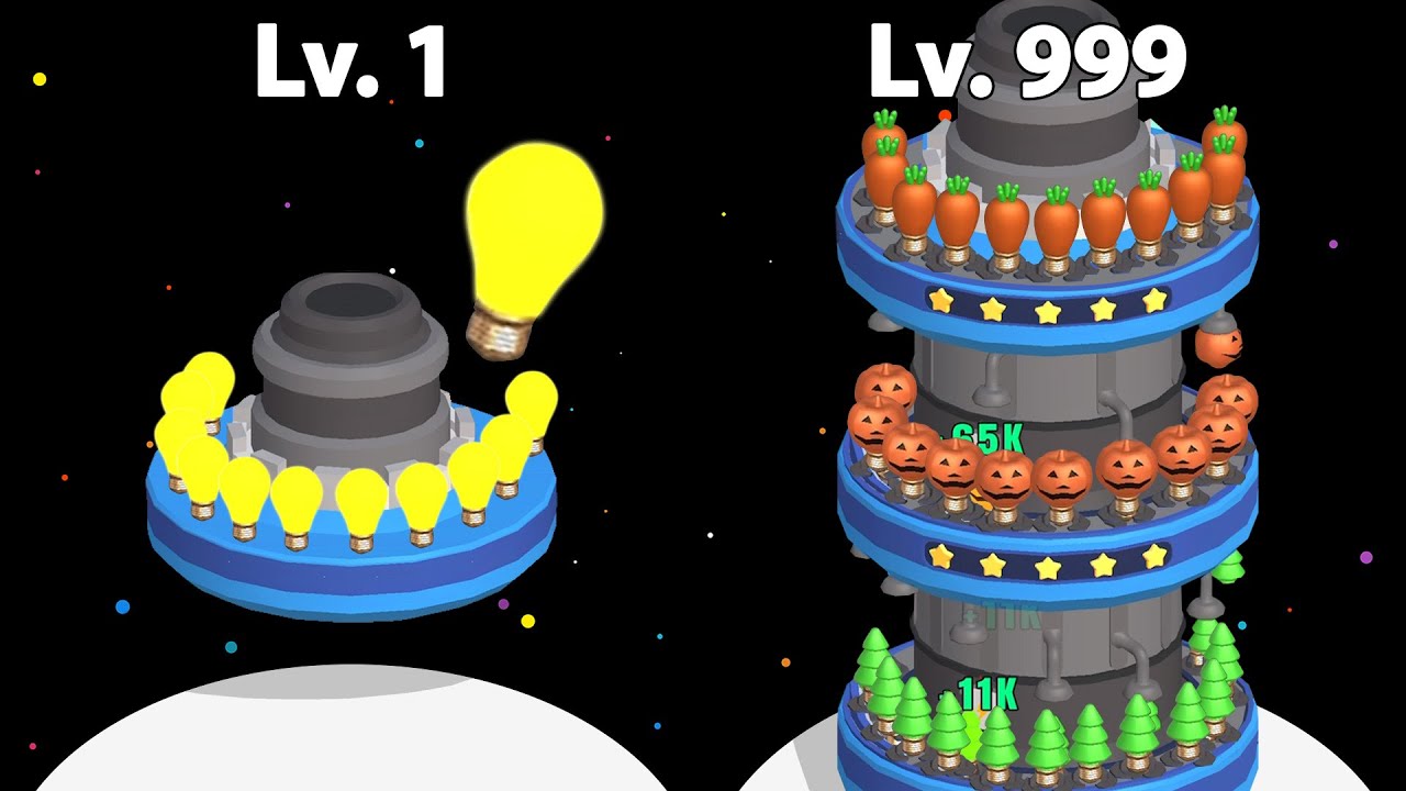 Free Idle Games - IDLE LIGHT BULB (ASMR Factory)