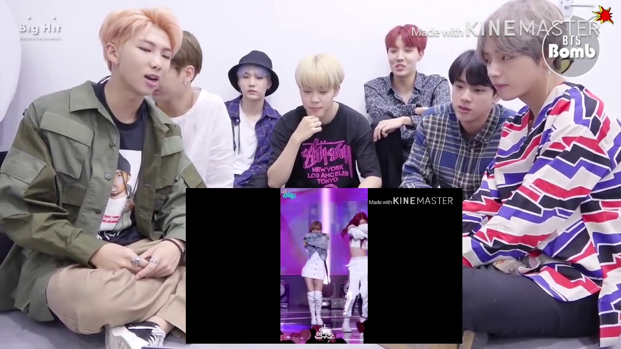 Bts react Lisa dance DDDD
