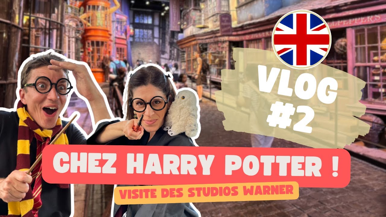 EP2 - Visite des Studios HARRY POTTER à Londres et nos CONSEILS ! Vlog Camping-car en Angleterre