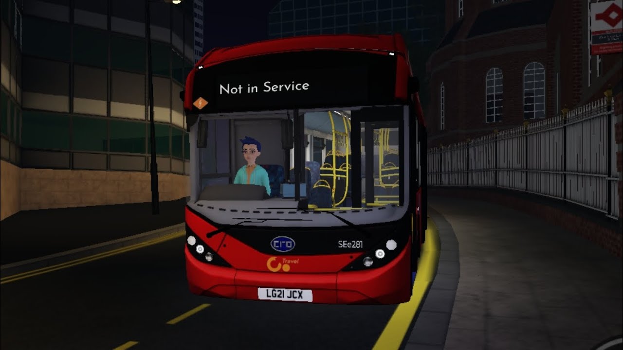 A Ride On Go Ahead London SEe154 On A 194 To West Croydon 