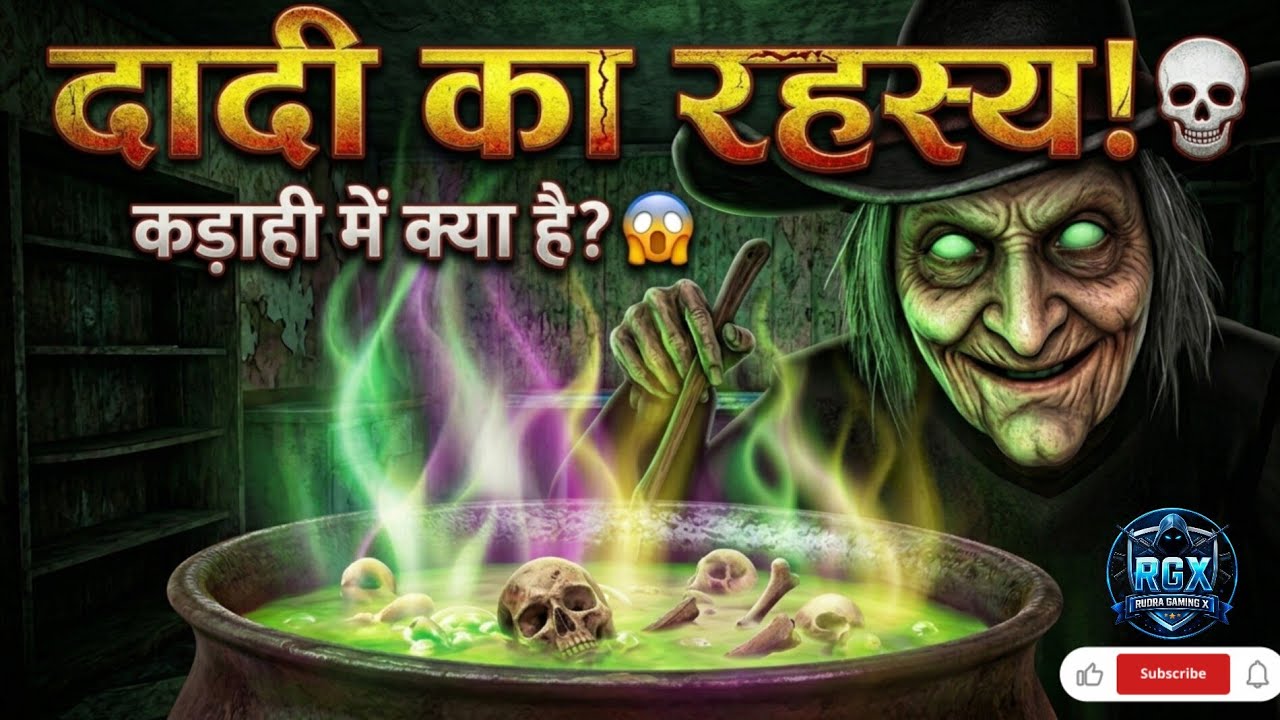 दादी का रहस्य! 💀 कड़ाही में क्या पका रही है Granny? 😱 E - 01 #granny #granny2 #granny3 #shortsfeed