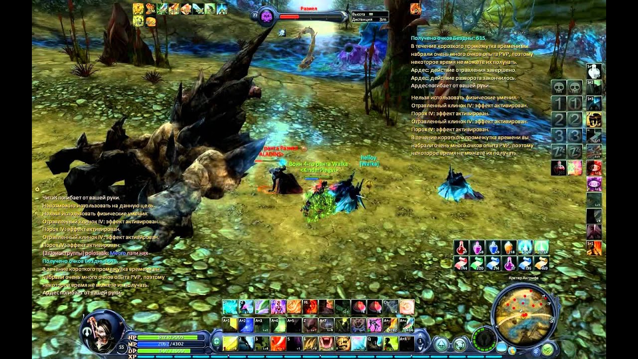 Aion Assassin PVP 2.5 Walka Invasion